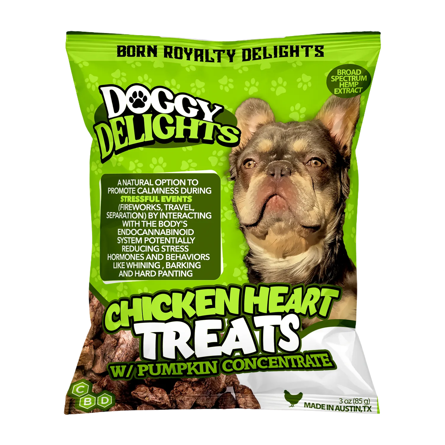 Chicken Heart Treats (Hemp)