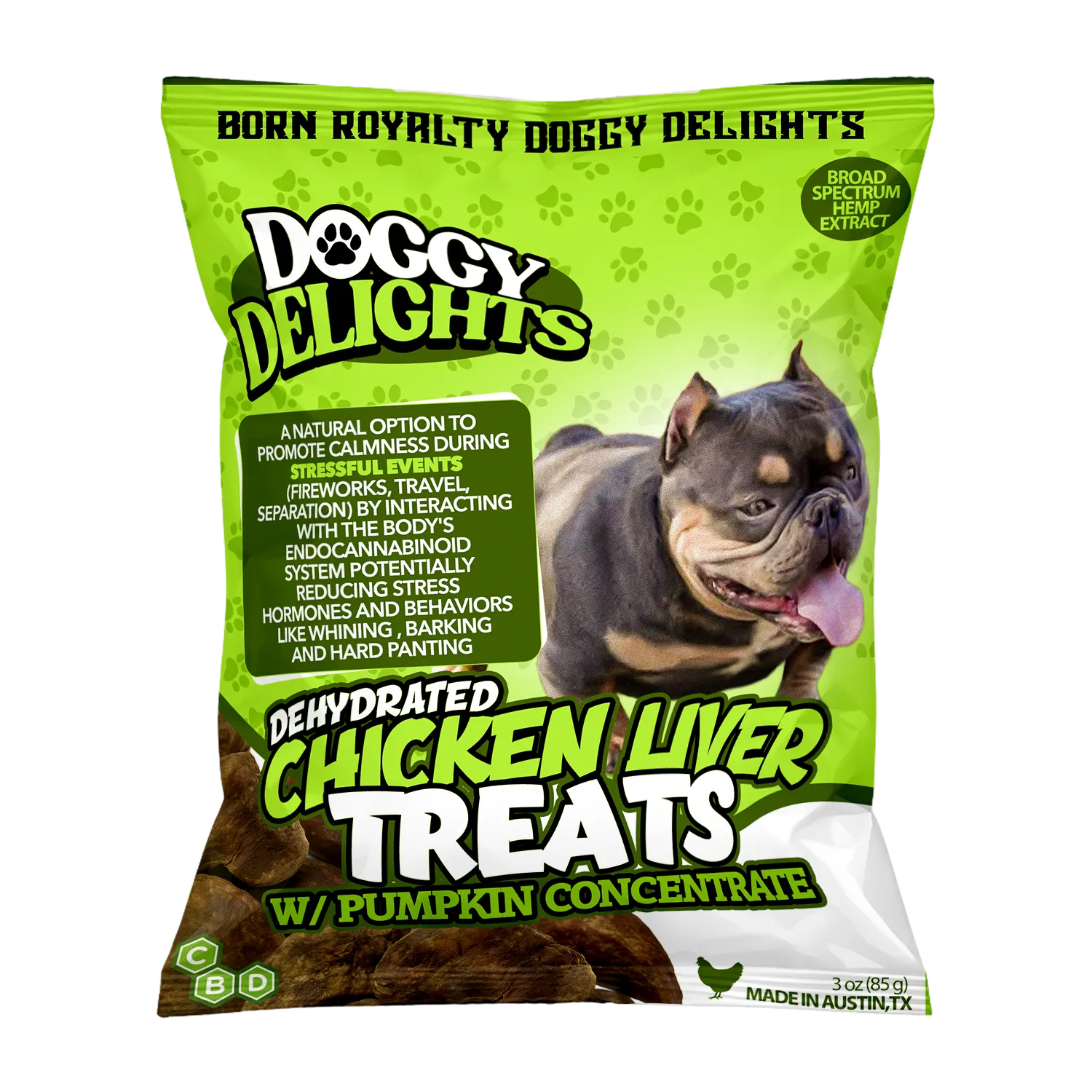 Chicken Liver Treats (Hemp)
